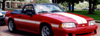 1987-93 SAAC Mustang Dual Lemans Stripes - Convertible - No Spoiler